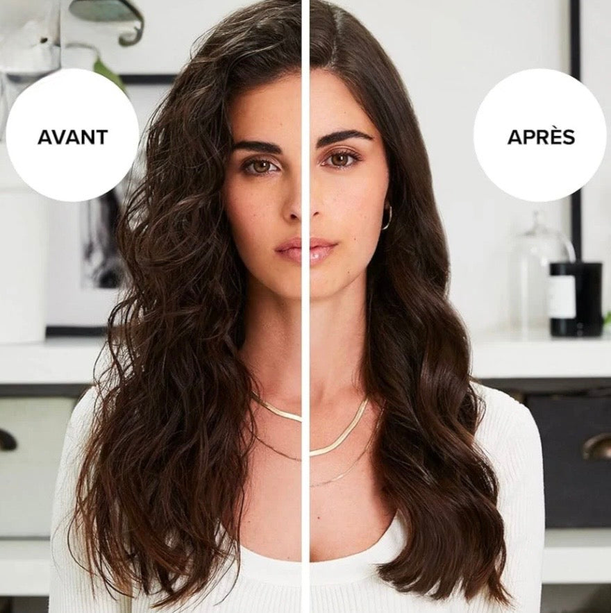 Mini brosse chauffante sans fil